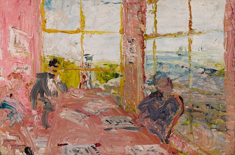 The Reading Room, Jack B Yeats €70,000-€90,000, Whyte's.