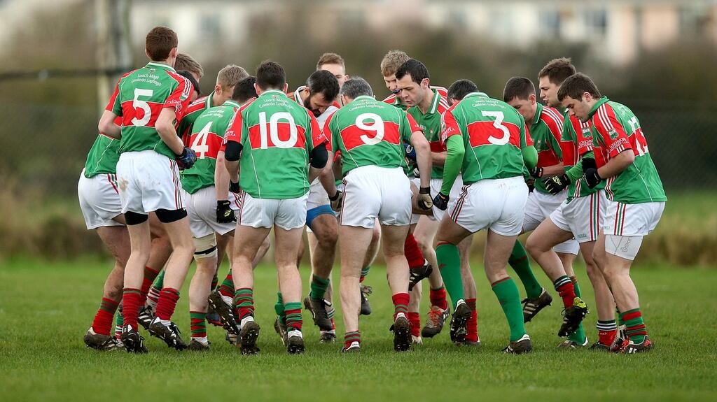A senior football match due to be played on Friday night between Loughmore-Castleiney and Éire Óg Annacarty was postponed as a mark of respect, due to the death of Tom Kennedy. Photograph: Donall Farmer/Inpho