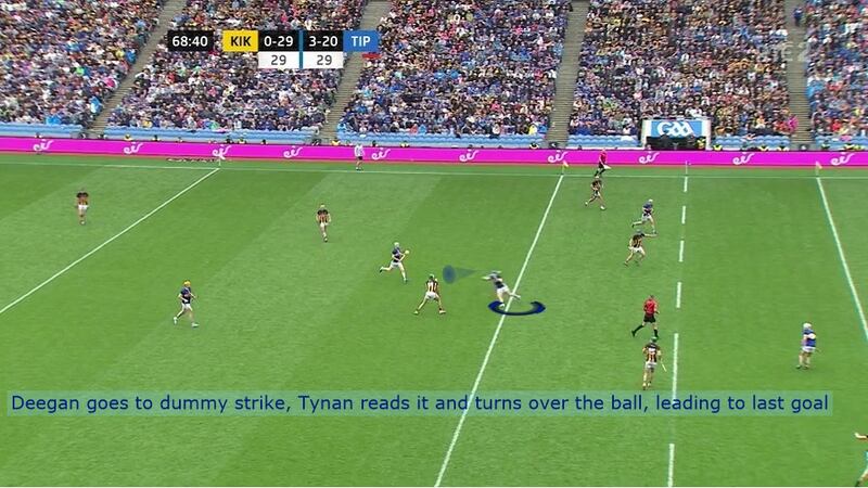 Tipperary worked hard to create turnovers and were clinical in converting the chances they created.
