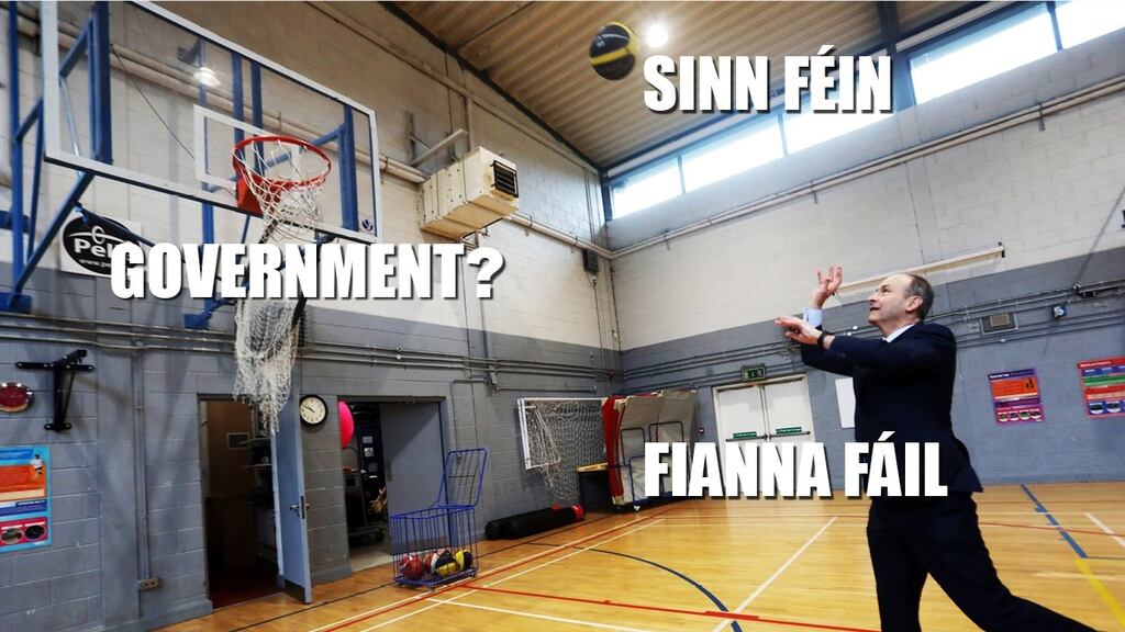 A meme posted on Fine Gael’s Twitter account on Saturday. Yeah we’re lost too.