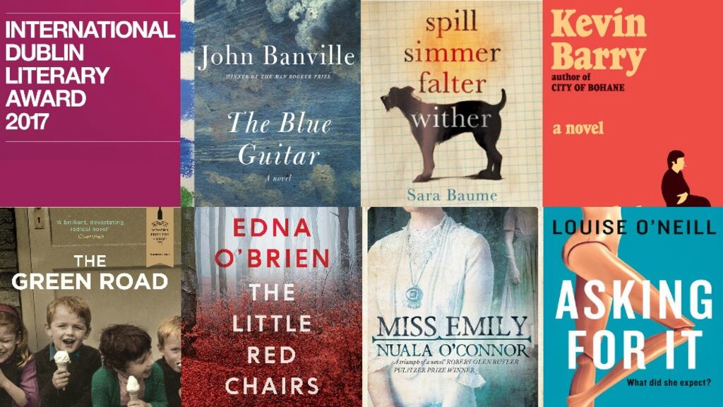 The seven Irish books on the 2017 International Dublin Literary Award longlist