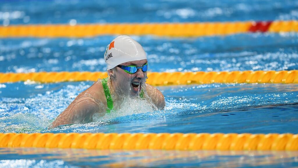 Ellen Keane is through to the final of the S9 100m Breaststroke in Rio. Photograph: Sportsfile