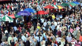 Champagne-sipping punters are back but not spending