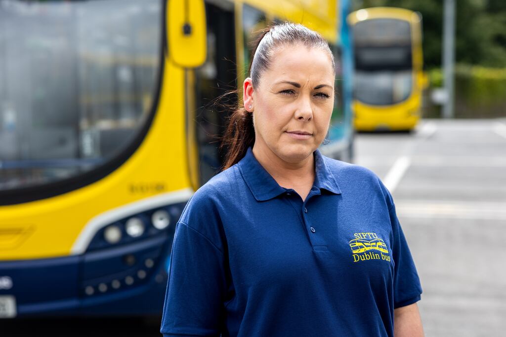 Dublin Bus driver Vanessa O'Keeffe says she loves her job but understands why some new recruits, particularly women, walk away due to the stress of dealing with antisocial behaviour.