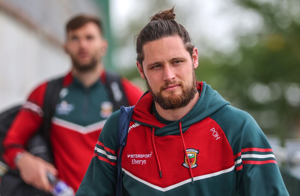 Mayo’s Pádraig O'Hora. Photograph: James Crombie/Inpho