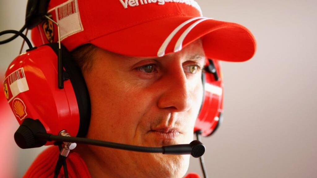 F Michael Schumacher is “making progress”, his agent said today. Photograph: Clive Mason/Getty Images