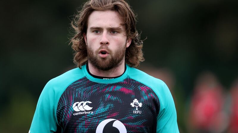 Could Mack Hansen be in line for a surprise Ireland debut? Photograph: Dan Sheridan/Inpho