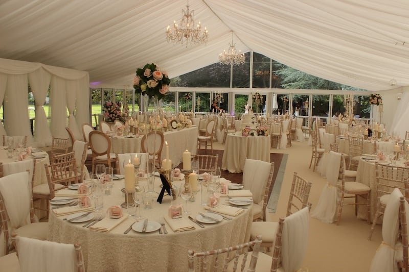 The wedding venue for Niamh and Gavin Satchwell's big day