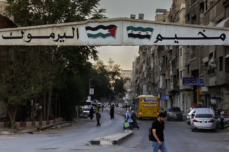 Yarmouk, Syria. Photograph: Cian Ward