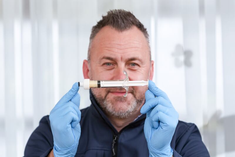 Ger McCabe of Biostar Ireland, representing LEO Wexford. Photograph: Martina Regan