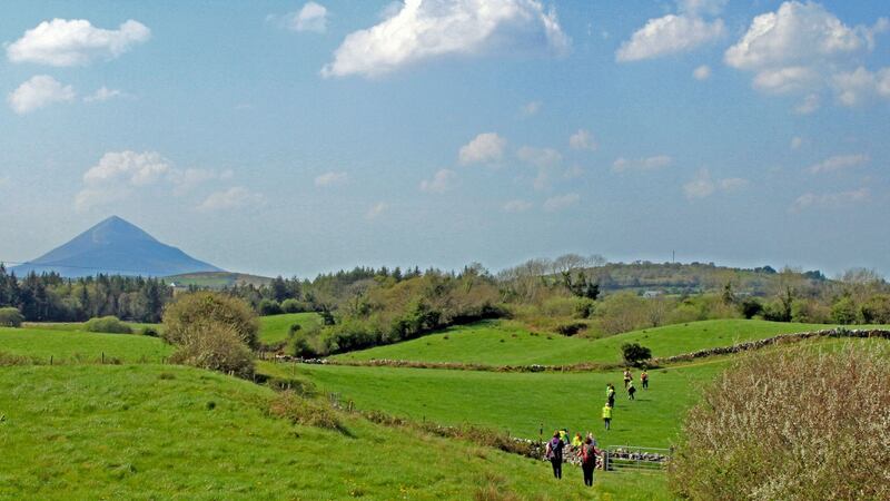 Walkers on the Irish Pilgrim Journey