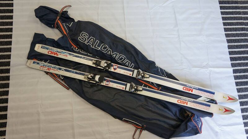 A set of skis which have been recovered by An Garda.