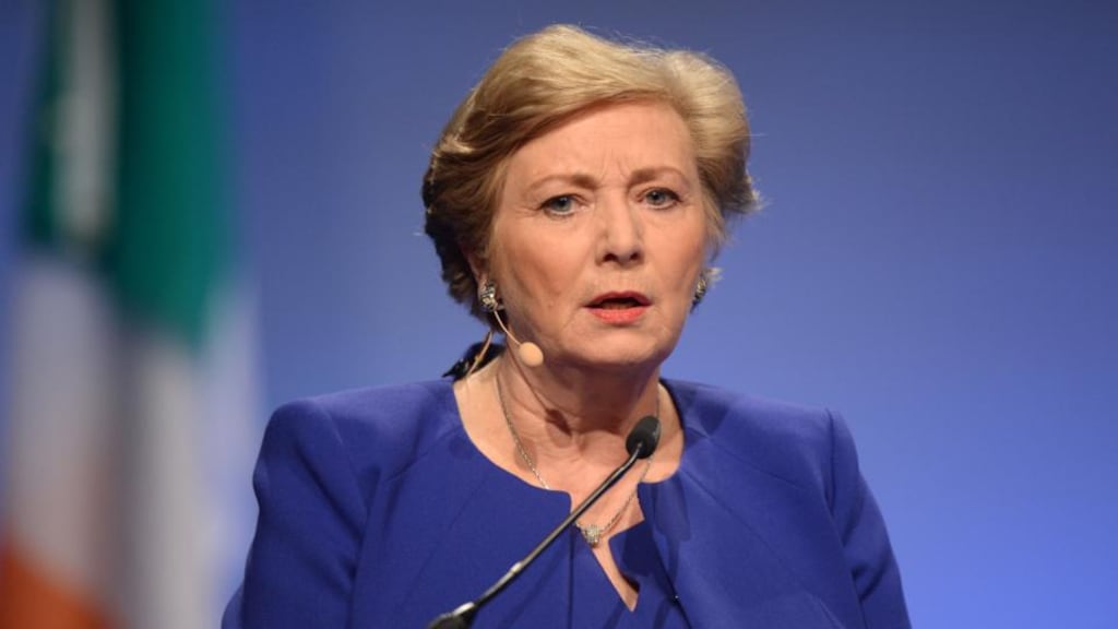 Minister for Justice Frances Fitzgerald: burglary ‘very traumatic’ for the victim. Photograph: Dara Mac Dónaill
