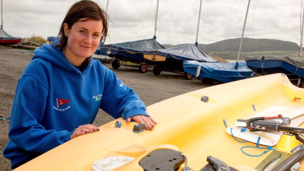 Beth Armstrong, who was the chief instructor of a group of children when the boats they were in capsized in high winds at Rosses Point in Sligo, yesterday. Photo: James Connolly / PicSell