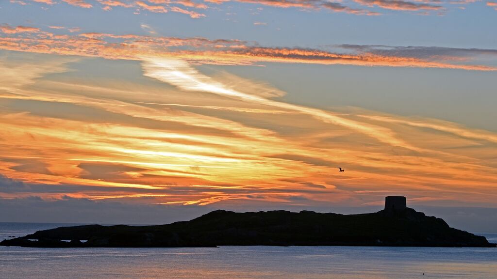 A man in his 40s who got into difficulty swimming out to  Dalkey island on Sunday afternoon has been rescued by Dublin’s Coast Guard. Photograph: Eric Luke/The Irish Times