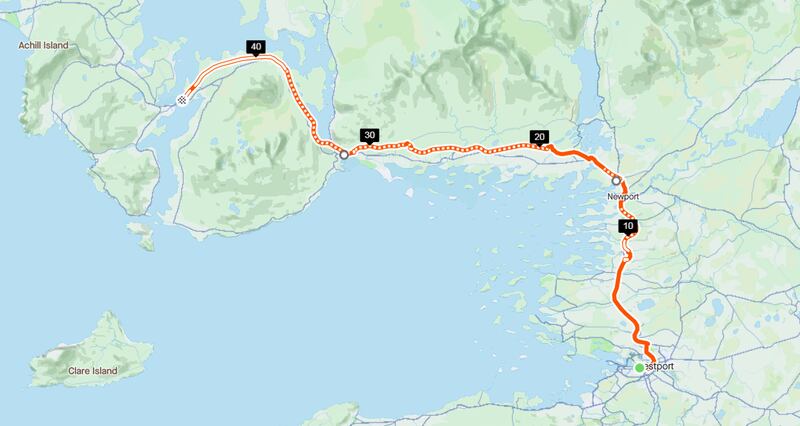 The Great Western Greenway.