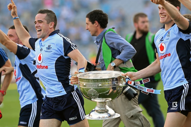 Ger Brennan after winning his second All-Ireland title with Dublin in 2013. Photograph: Eric Luke/The Irish Times