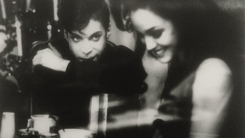 Mayte Garcia an d Prince We hadn’t yet become intimate during this shoot but you can see the chemistry between us. Credit Randee St. Nicholas