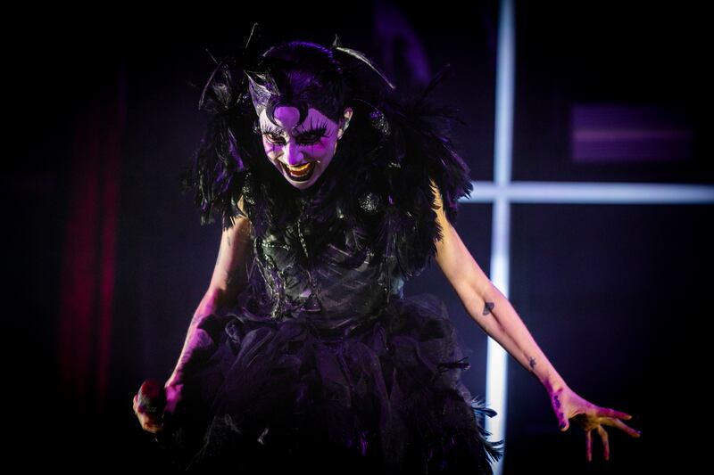 Bambie Thug at the Academy in Dublin. Photograph: Tom Honan