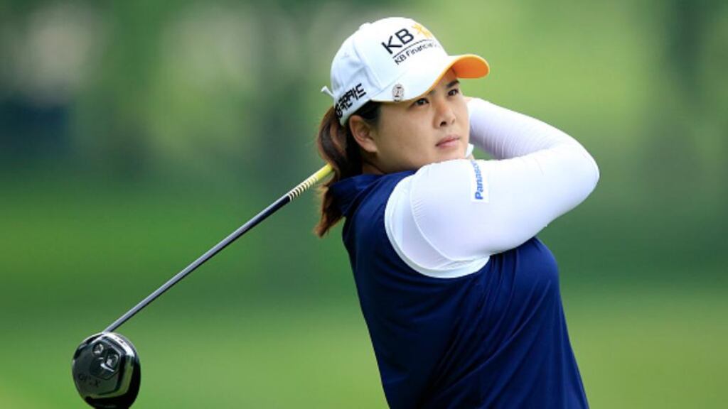 Korea’s Park In-bee is looking for a third straight LPGA Championship title. Photograph: Getty