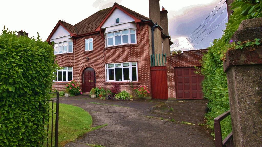 88 Lower Churchtown Road, Dublin 14: double-fronted redbrick property with four bedrooms.