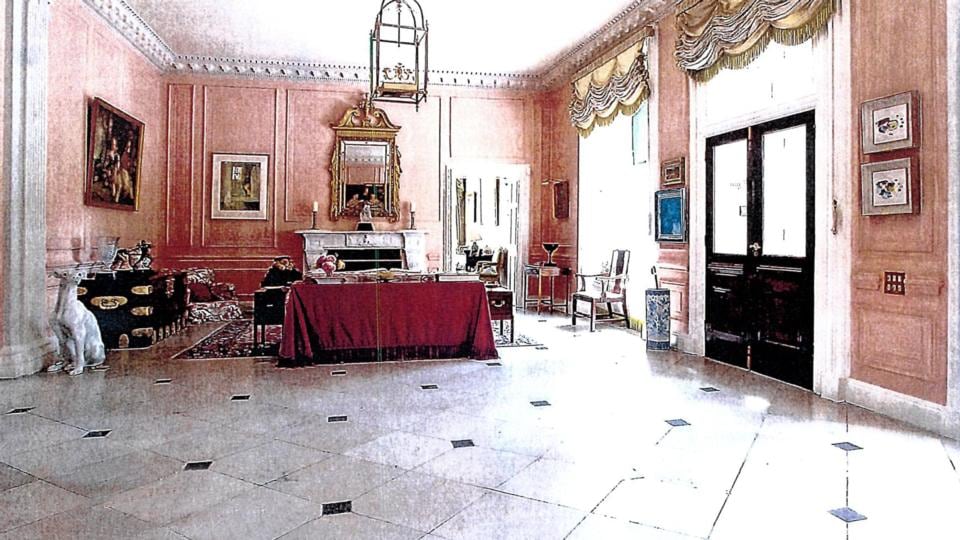 Castlemartin, Co Kildare: a labour of love for Sir Anthony O’Reilly, restored at a cost of many millions from being semi-derelict in 1972.