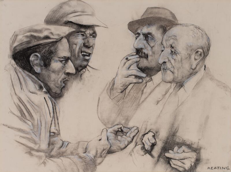 Na Fir Ón Oiléan Sean Keating (€16,000- €20,000) Dolan’s