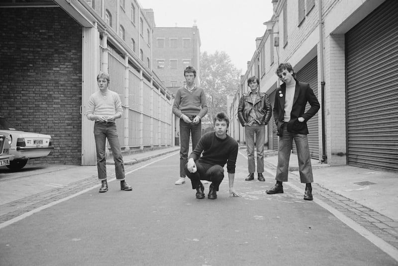 Northern Irish group the Undertones in Camden, London, in 1978. Photograph: Fin Costello/Redferns