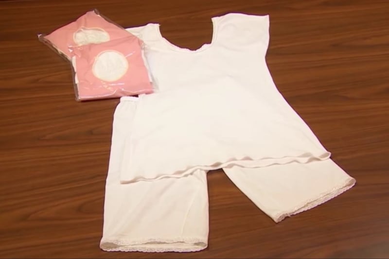 Sacred temple clothing: The church controls the design and manufacturing process of the garments