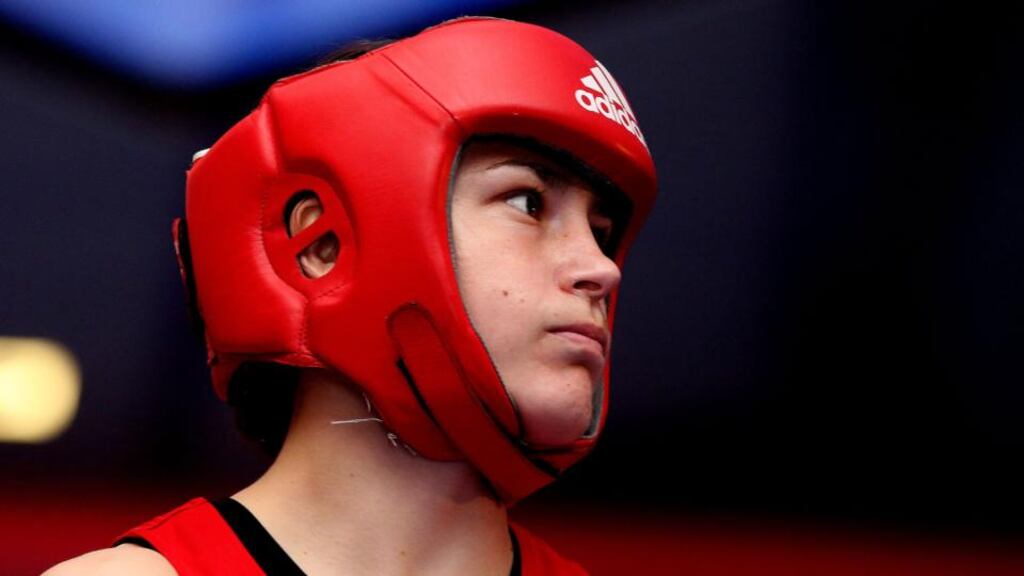 Katie Taylor: “There’s pressure in every single fight that I go into. But I think it’s a huge privilege going in as a defending champion”. Photograph: James Crombie/Inpho