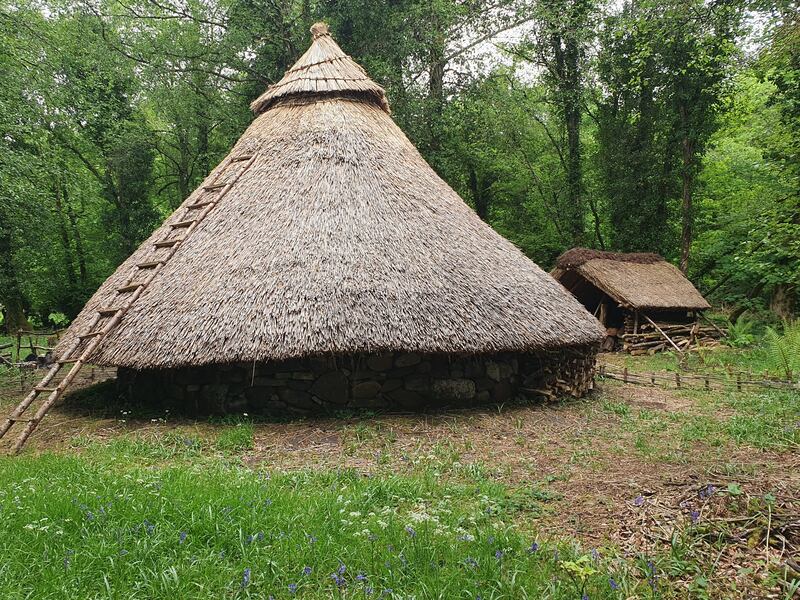 The roundhouse made by Julius Brummelman and Dylan van Leeuwen. Photograph: Richard Nairn