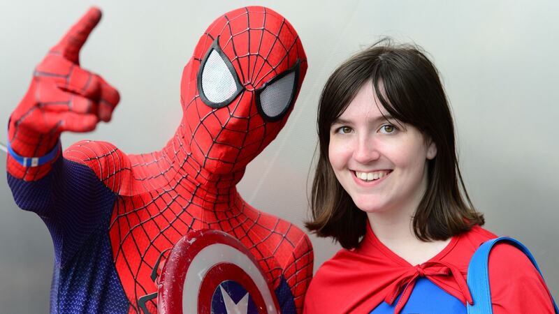 Lee Clarke and Nikita Ganley from Athlone. Photograph: Dara Mac Dónaill / The Irish Times