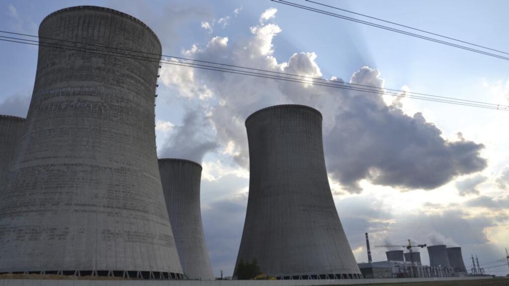 Ukrainian authorities denied on Tuesday a report in pro-Kremlin media that a radioactive leak had taken place at the Zaporizhzhya nuclear plant. File photograph of cooling towers at nuclear plant: Thinkstockphoto
