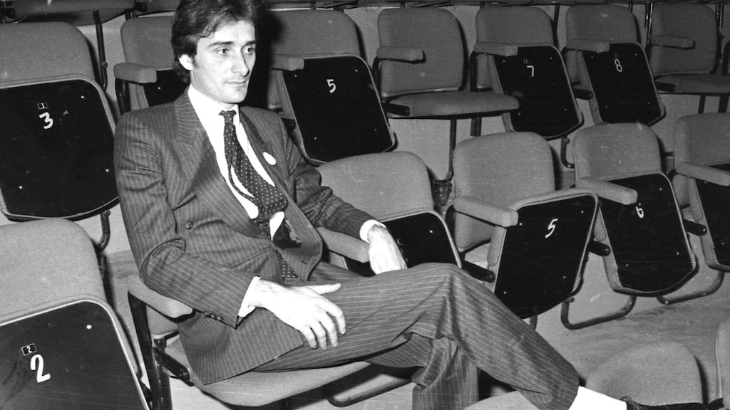 Lord Mountcharles at the Fine Gaul selection convention in Kill , Co Kildare, where he failed narrowly in an attempt to secure a party nomination for the Leinster constituency in the European Parliament elections. Photograph: Matt Kavanagh / The Irish Times