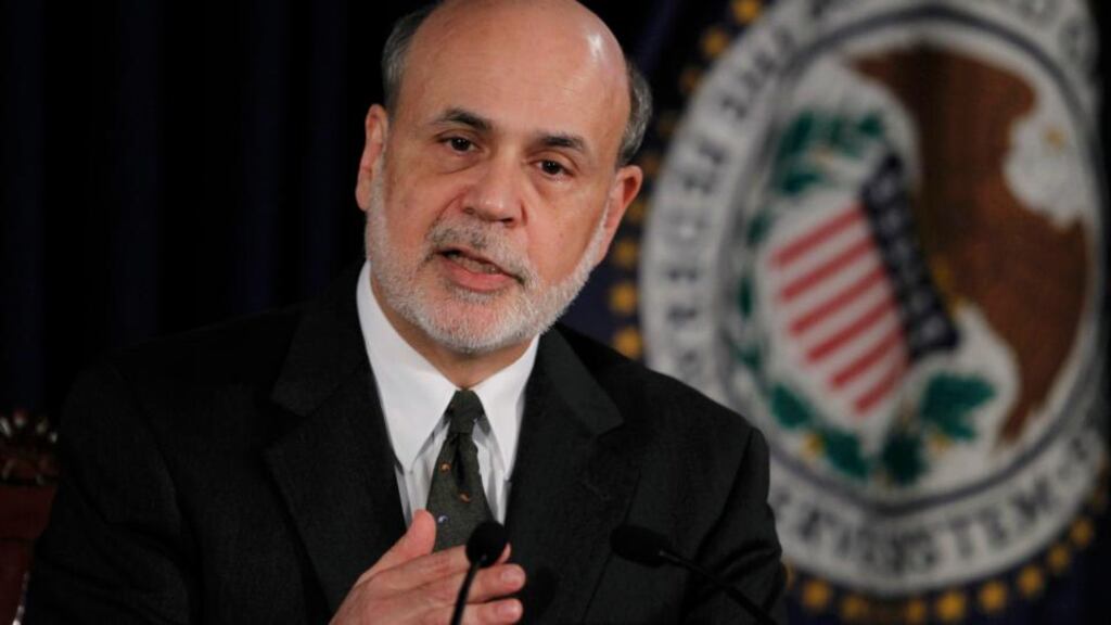 US Federal Reserve chairman Ben Bernanke speaks to the press following the Fed’s two-day policy meeting in Washington last week. Jason Reed/Reuters