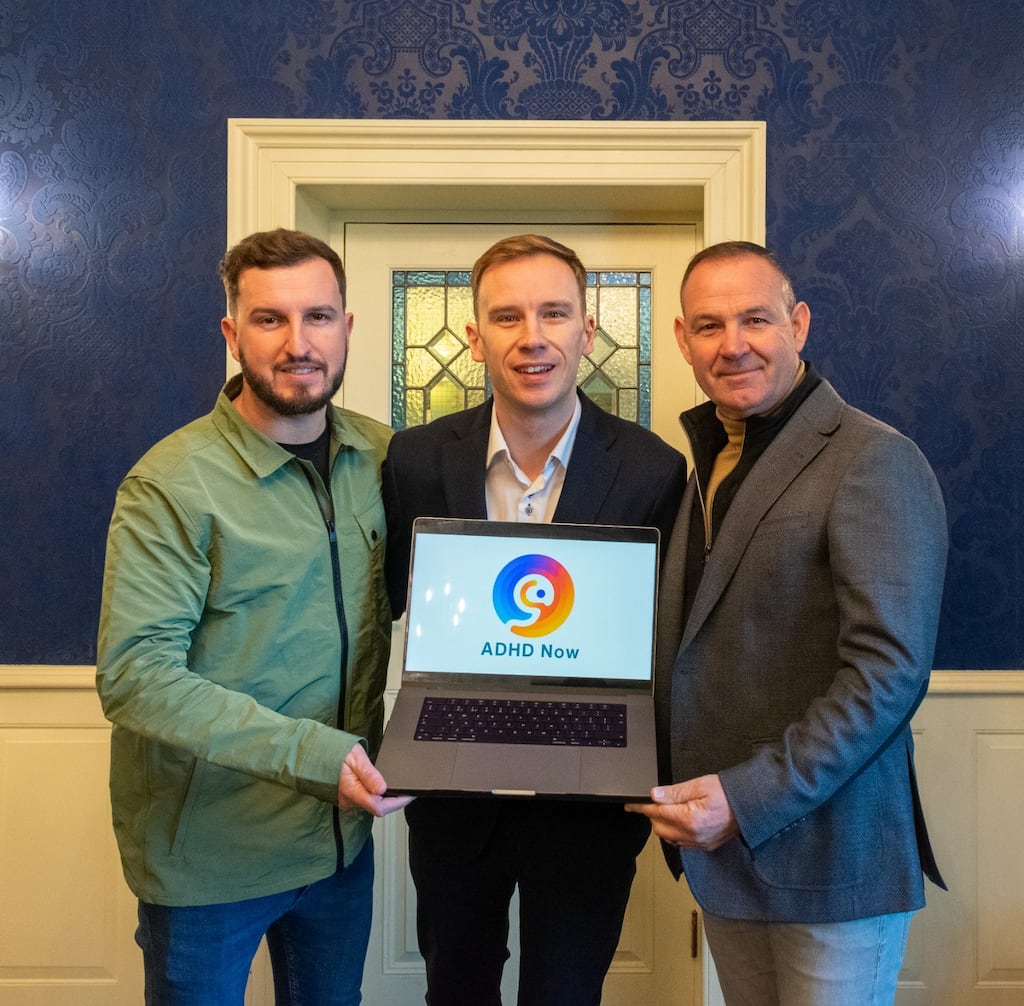 ADHD Now co-founders Daniel Buckley, Matthew Gavin and Stephen Hoare