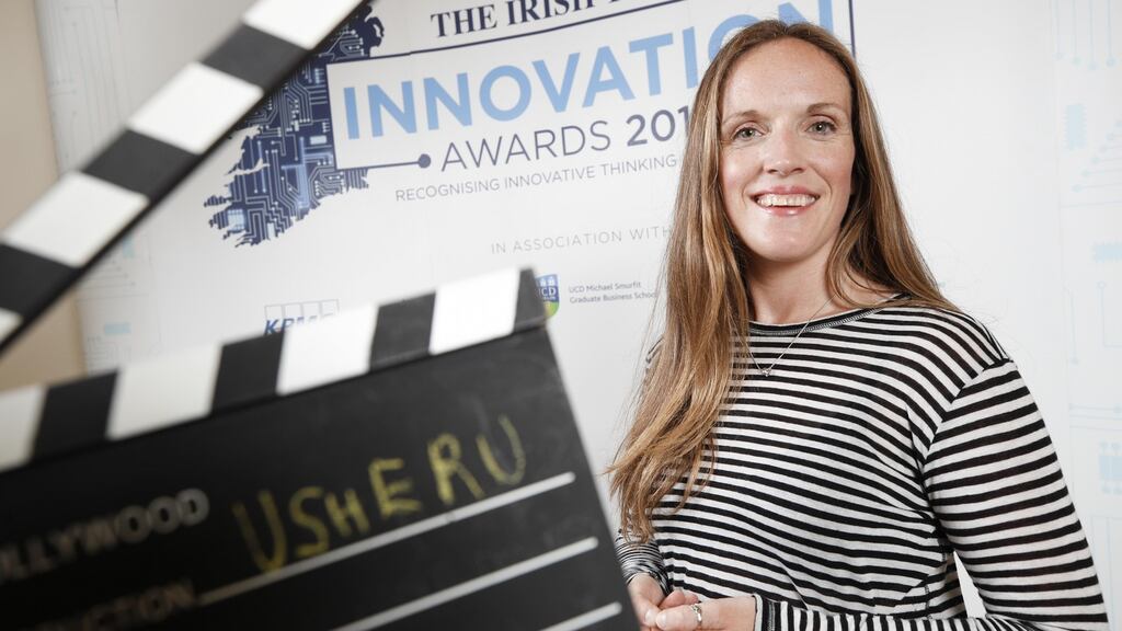 Catherine Downes, co-founder of Usheru. Photograph: Conor McCabe