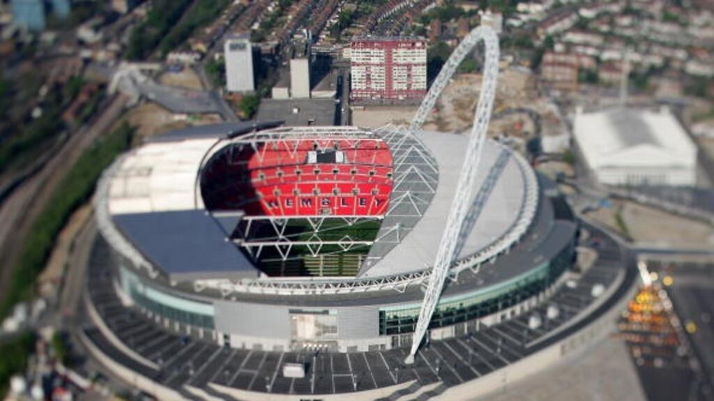 Shahid Khan has withdrawn his offer to buy Wembley. Photograph:  Mike Hewitt/Getty Images