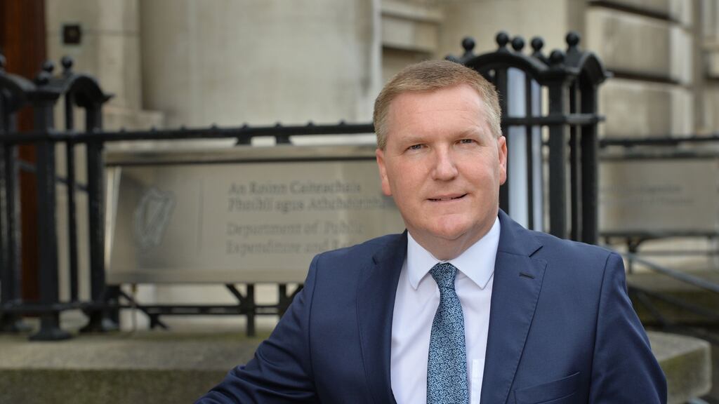 The Government has no plans to set up new banks, the Minister for Public Expenditure Michael McGrath has said. Photograph: Alan Betson