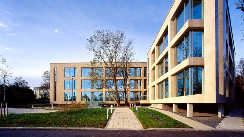 HWBC is quoting rents of €296 per sq m (€27.50 per sq ft) for the vacant Pelham House, also in South County Business Park