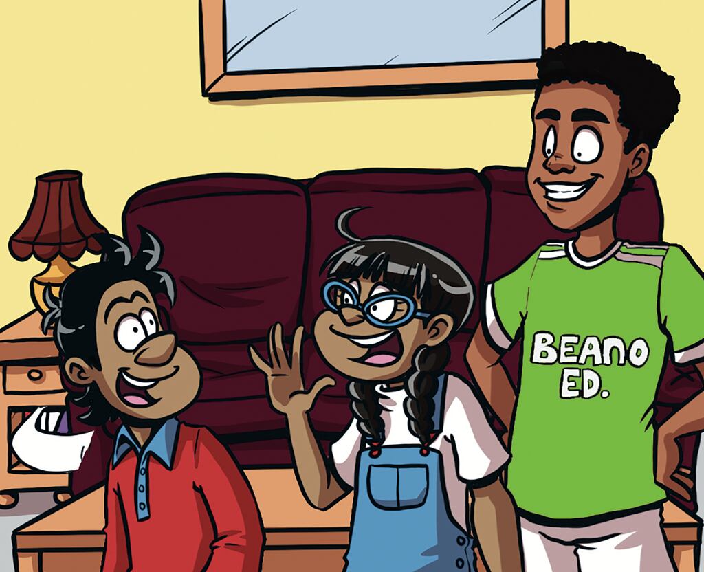 Rashford has teamed up with the comic following the publication of his new book, You Can Do It: How to Find Your Team and Make a Difference