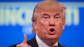 Trump draws level with Clinton in latest tracking poll