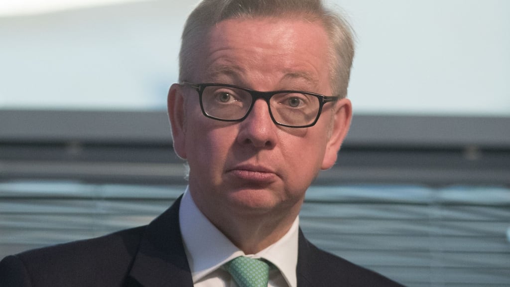 UK secretary for rural affairs Michael Gove said farmers must prove they are committed to environmental issues. Photograph: Steve Parsons/PA