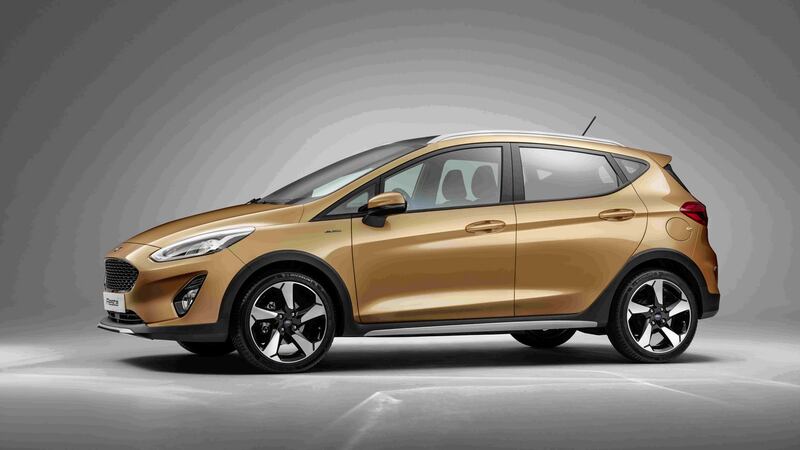 New Ford Fiesta in its Active crossover guise. Ford says it will roll out Active versions of its model range in the coming years