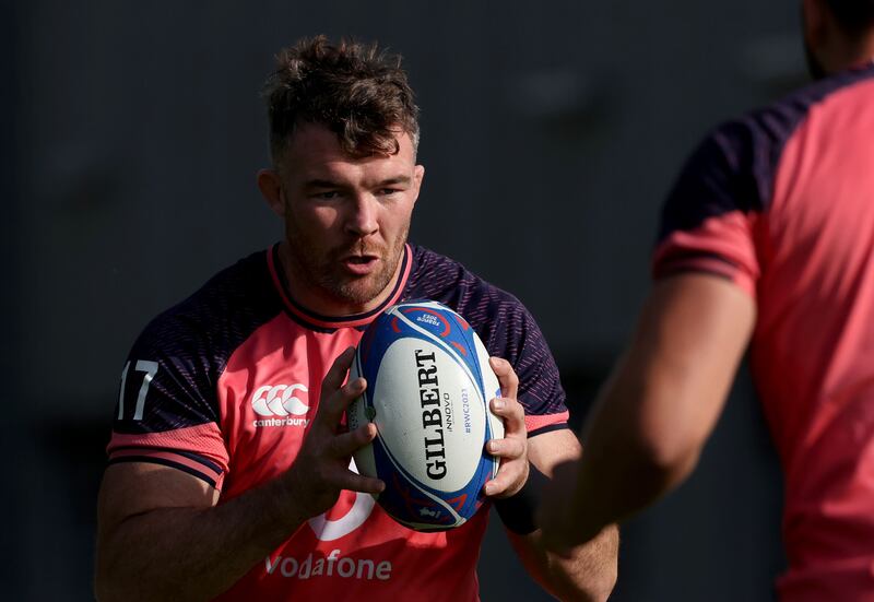 Peter O'Mahony: at 34 the Munster stalwart remains as integral a part of the Irish team as ever. Photograph: Dan Sheridan/Inpho