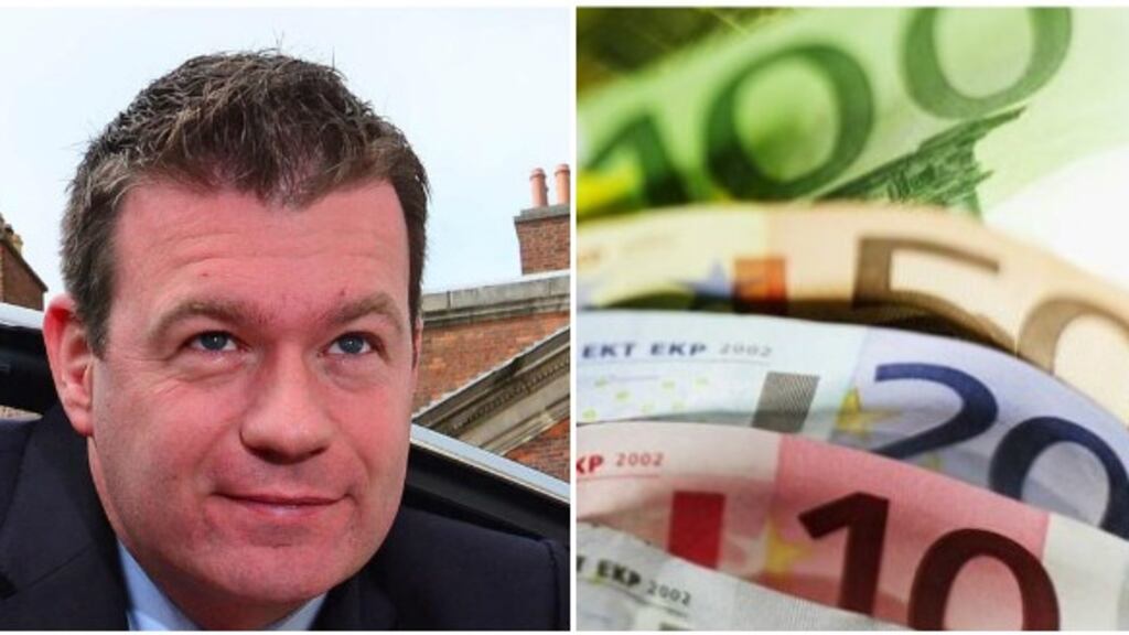 The Standards in Public Office Commission returns show Declan Kelly donated €1,000 to his brother Alan (above) and €1,499 to the Labour Party in Tipperary