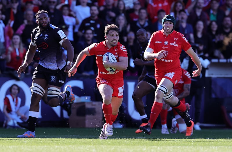 In Antoine Dupont, Toulouse also have one unmeasurable weapon that no one else possesses. Photograph: David Rogers/Getty Images
