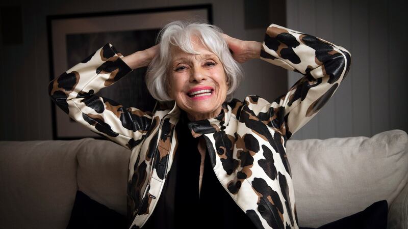 Carol Channing at the Ice Palace Hotel, New York in 2013. Photograph: Deidre Schoo/The New York Times