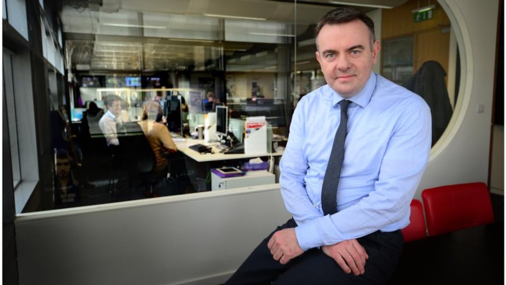 RTÉ director general Noel Curran: “Crucially, throughout this very difficult period, RTÉ has continued to deliver for audiences across all its services.” Photograph: Bryan O’Brien