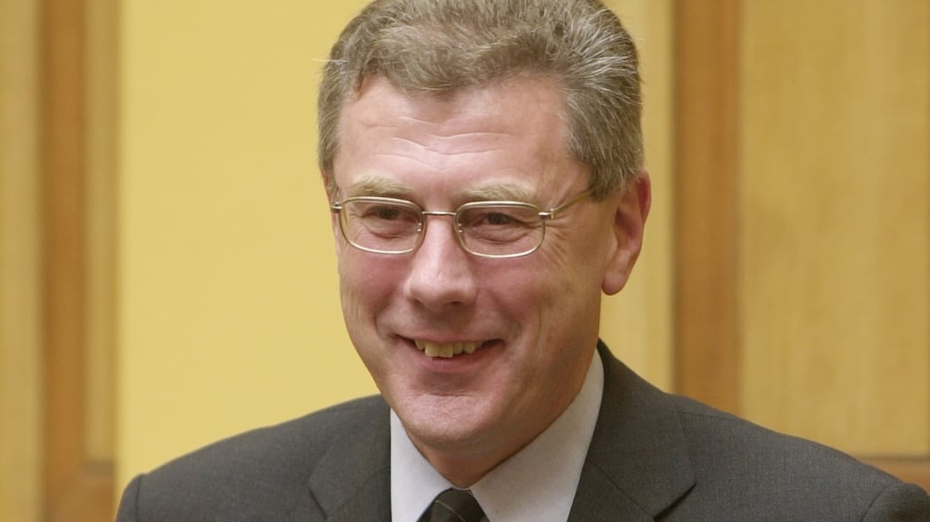 Former chief executive of the Irish Stock Exchange, Tom Healy, pictured in 2003.